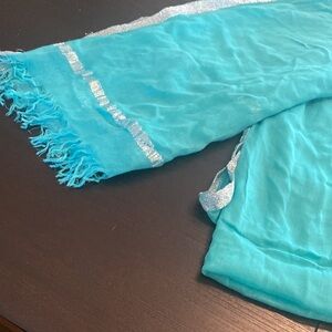 Roffe Women’s Teal Scarf
